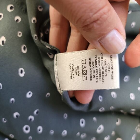 Ann taylor boatneck long sleeve career blouse - Picture 11 of 11